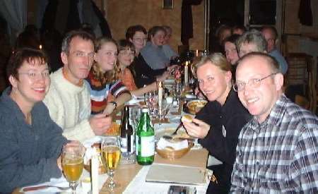 Siegi, Piet, Nina,?, Claudia II, Claudia, ?, Stefania, Hemmie, ?, Susanne