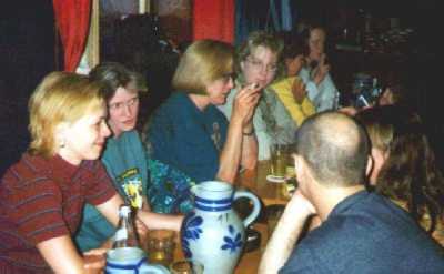 Angela, Conny, Gunda, Alex